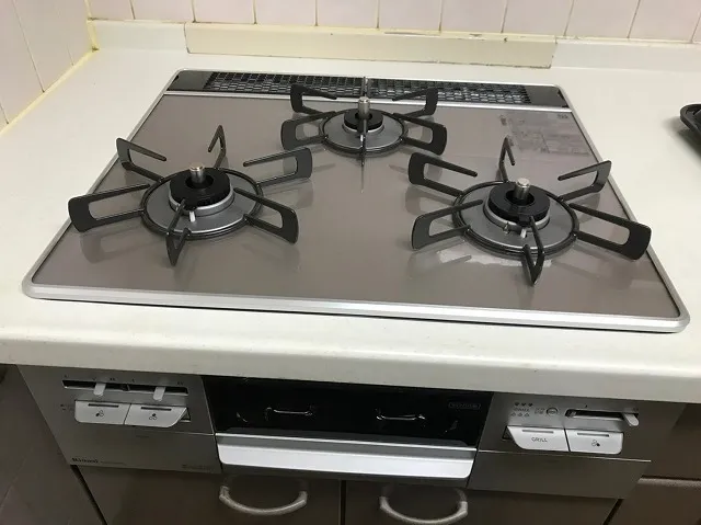 ガスビルトインコンロのお手入れが簡単な理由