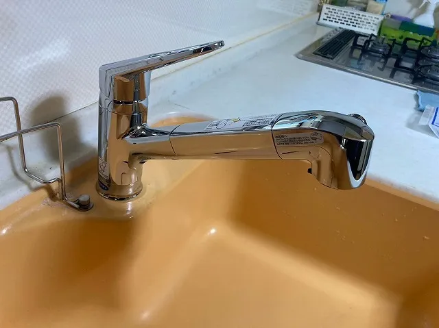 浄水機能のあるシングルレバー水栓の効率