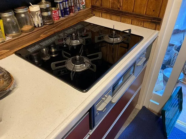 ビルトインコンロのデザイン革新