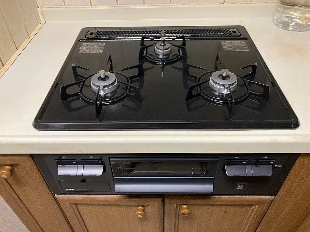 ビルトインコンロの正しい使い方