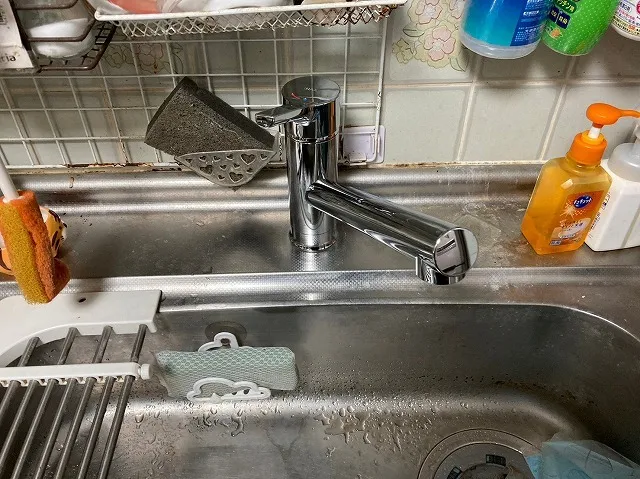 キッチン水栓の取り付けガイド