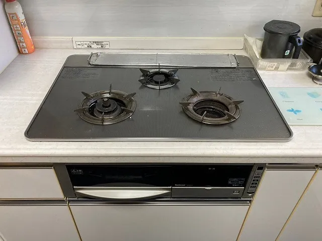 ビルトインコンロの効率的な使い方