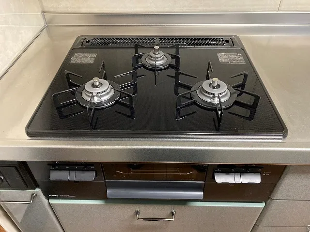 ビルトインコンロの正しい使い方