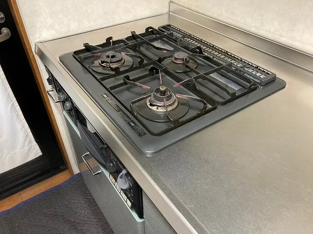 ビルトインコンロの多彩な機能