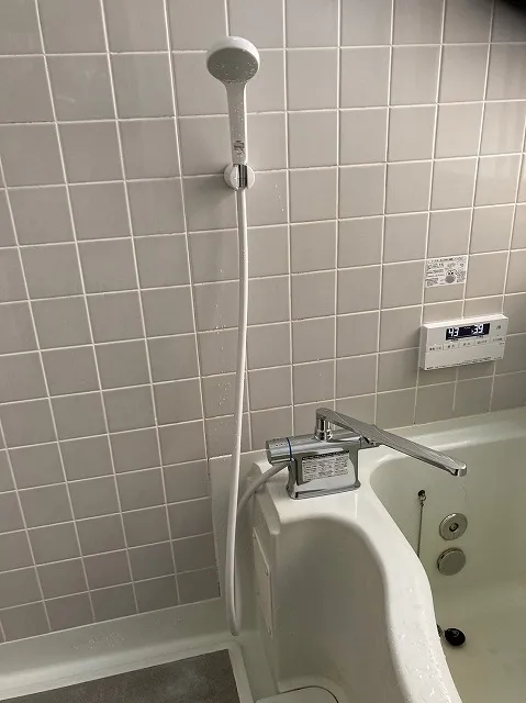 機能性とデザインが融合した浴室水栓