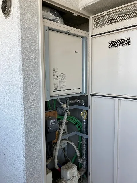 新しい給湯器の設置プロセス解説