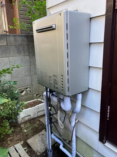 給湯器設置の全工程を一括管理で安心施工