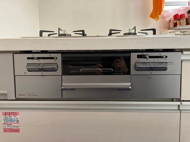 ビルトインコンロの基本的な使い方解説