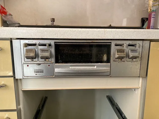 ガスビルトインコンロ交換時期の見極め方