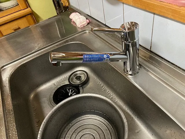 シングルレバー混合水栓の正しいメンテナンス法