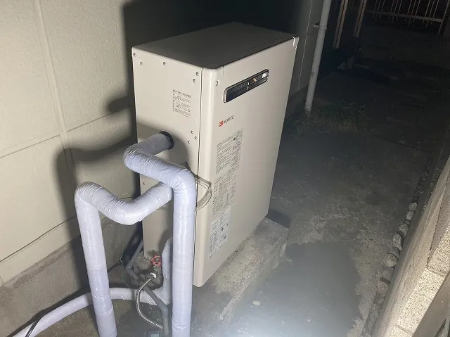 石油ふろ給湯器のセミ貯湯式仕組み解説