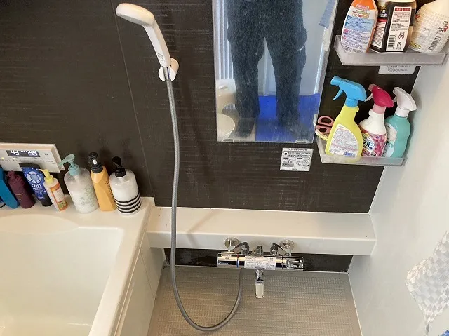 サーモスタット付シャワーバス水栓の正しい使い方解説