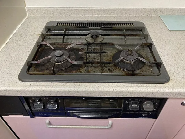 ガスビルトインコンロ交換時期の正しい見極め方