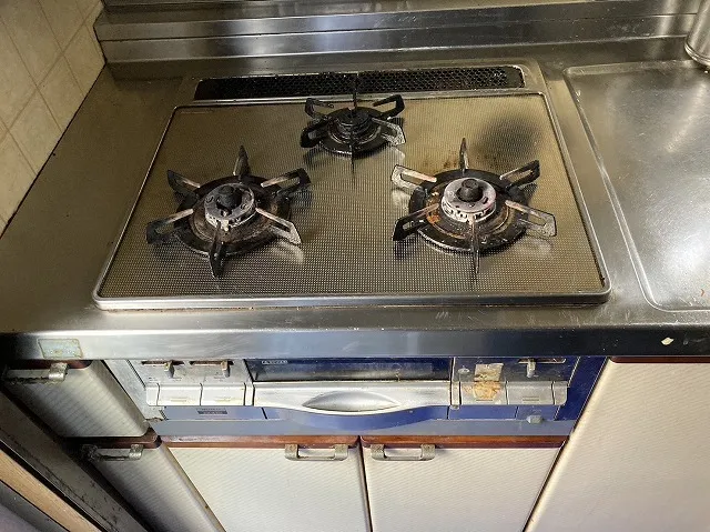 ガスビルトインコンロ火が出ない原因と対処法