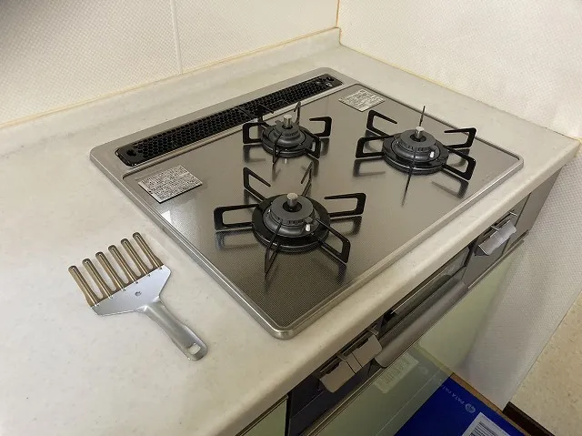 ガスビルトインコンロのSIセンサー安全技術