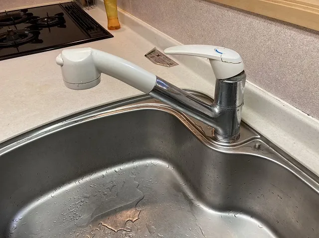 キッチン用水栓の水漏れ簡単チェック法