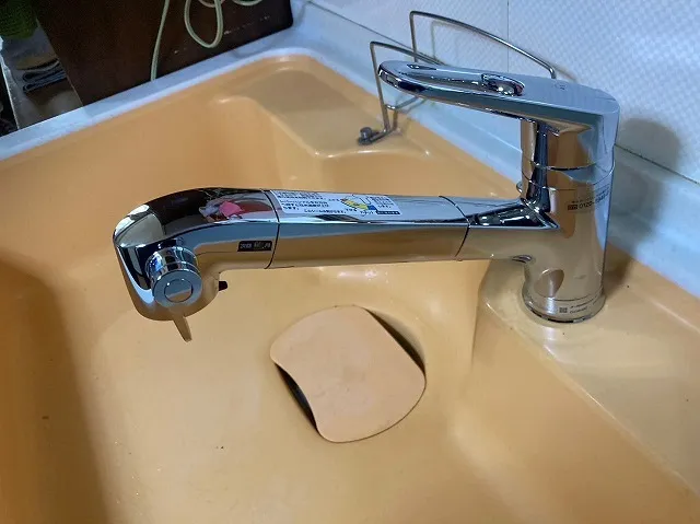 浄水器内蔵型キッチン水栓の正しい手入れ法