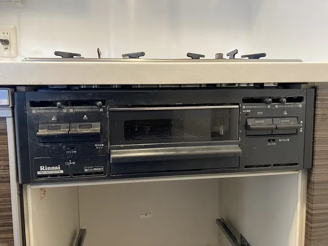 ビルトインコンロの基本操作と使い方