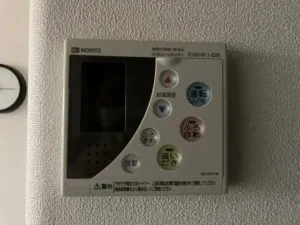 給湯器、キッチンリモコン